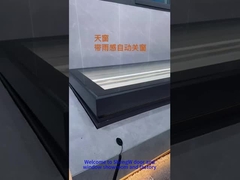 Zonnedak, automatisch sluiten met regensensor