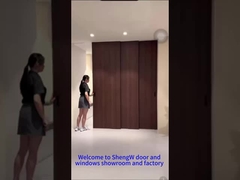 3 sluiter houten aluminium deur