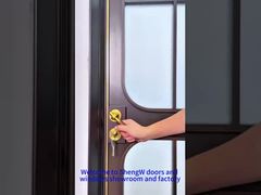 Verhoogde aluminium kamerdeur met roosterpatroon