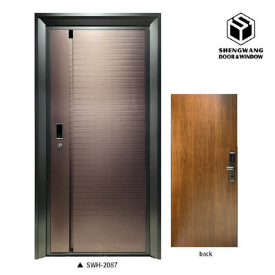 Sapele Corrosiebestendige Aluminium Kamerdeur Solid Core Door Soundproof