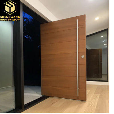 Poedercoated met esthetiek Solid aluminium buitendeuren voor de hoofdingang