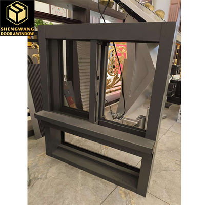 Villa Push Pull Gordijn Muur Venster Doorzichtig Aluminium Venster Schuifkoers