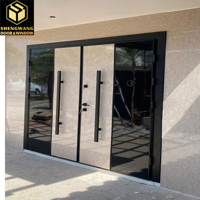 Witte aluminium schuifdeur van glas maat afmetingen aluminium glazen buitendeur