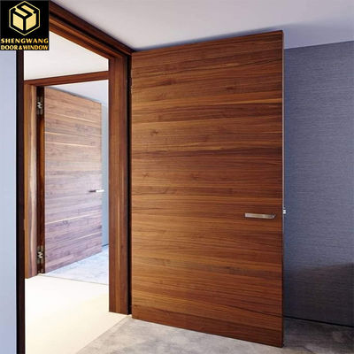 Handvat Zwart Houten Aluminium Tuinpoort Geruisloos Aluminium Pivot Ingang Doors