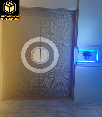 Sapele Corrosiebestendige Aluminium Kamerdeur Solid Core Door Soundproof